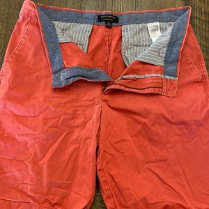 Banana Republic Emerson Short Size 34 Red